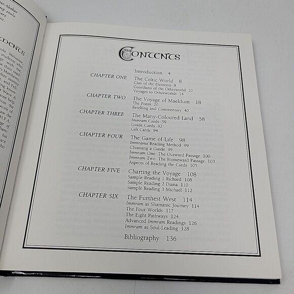 The Celtic Book Lot of 2 Book of the Dead: A Guide for Your Voyage + Oracles - Picture 9 of 13